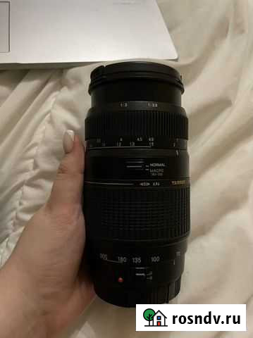 Объектив tamron 70-300 for canon Нижнекамск - изображение 1