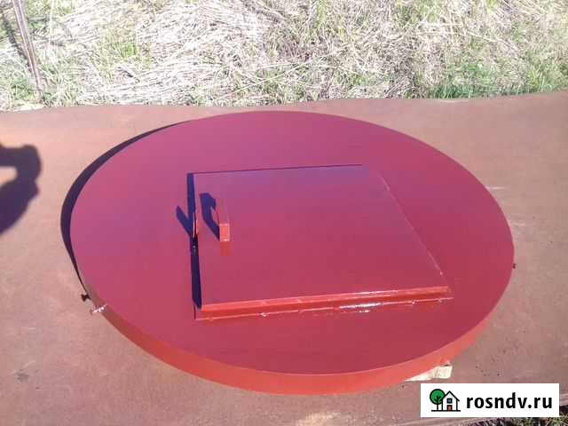 Крышка металлическая на колодец Рыбинск - изображение 1