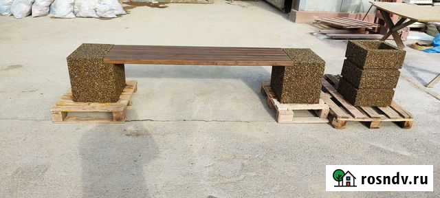 Скамья, лавка, мытый бетон Ростов-на-Дону - изображение 1