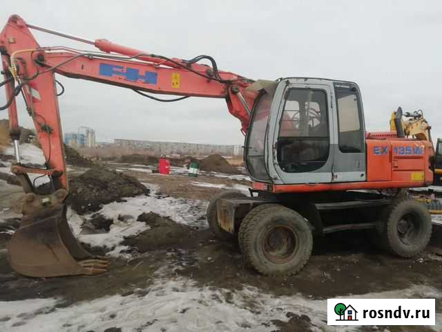 Колёсный экскаватор Fiat-Hitachi EX135W, 2000 Челябинск - изображение 1