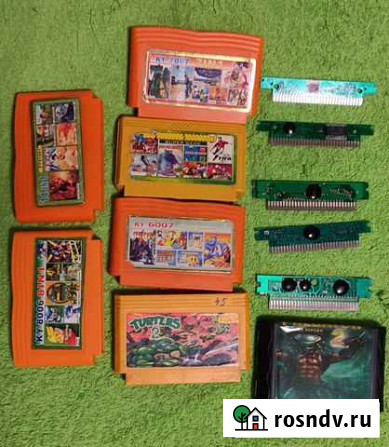 Картриджи для dendy и 1 sega Челябинск - изображение 1