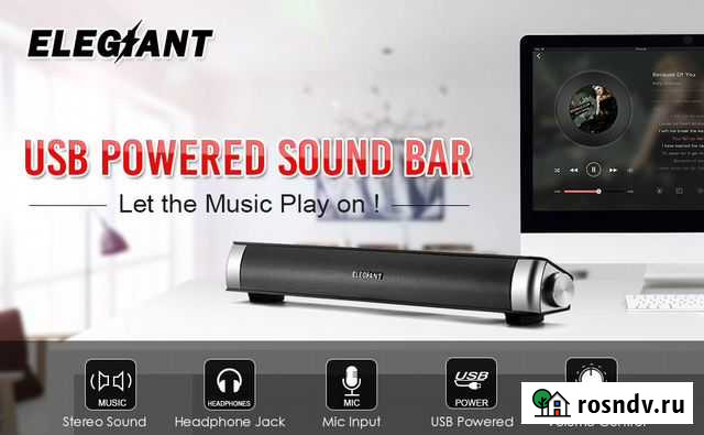 Беспроводная звуковая панель SR100BT Набережные Челны - изображение 1