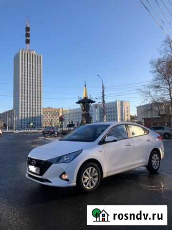 Прокат Hyundai Solaris АКПП 2021г без водителя Архангельск - изображение 1