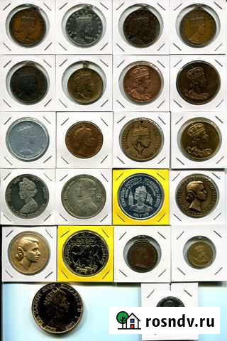 Медали с Королевой Елизаветой II c 1953г Владивосток - изображение 1