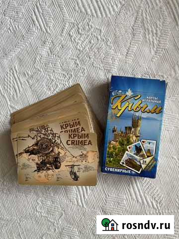 Игральные карты для покера Крым Тула - изображение 1