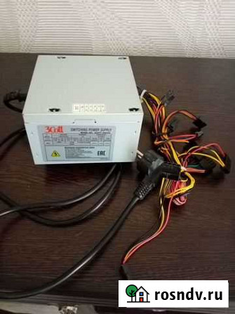 Блок питания для пк 3Cott 450ATX 450W Тихорецк - изображение 1