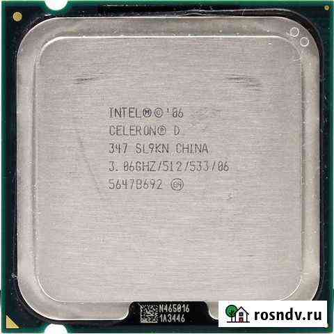 Процессор CPU Intel Celeron D 347 3.06 GHz Энгельс