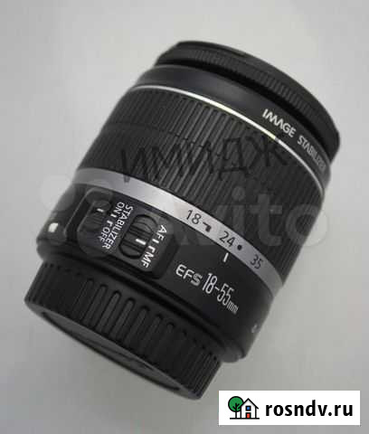 Объектив Canon 18-55mm IS II б/у Тольятти - изображение 1