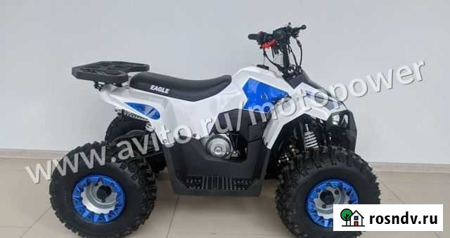 Квадроцикл Motoland eagle 110 белый Якутск - изображение 1