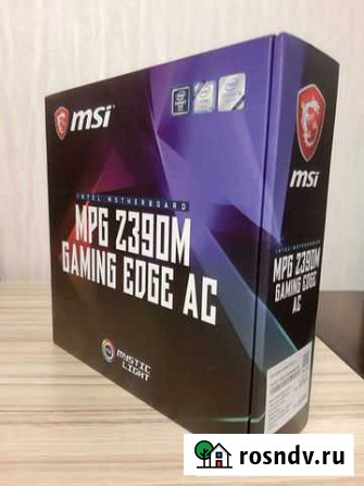 MSI MPG Z390M edge AC WI-FI mATX Брянск - изображение 1