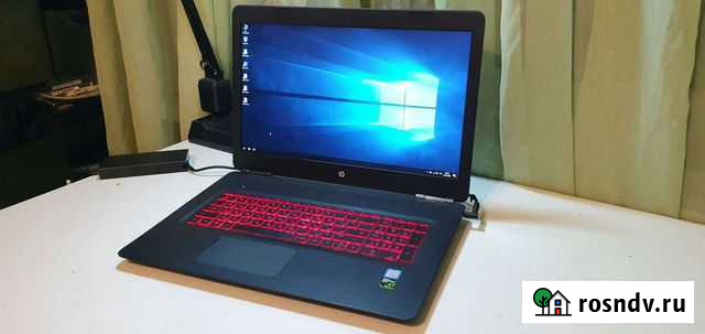 Игровой HP omen 17-W 17.3 ips/ssd512/gtx1050 Мытищи - изображение 1