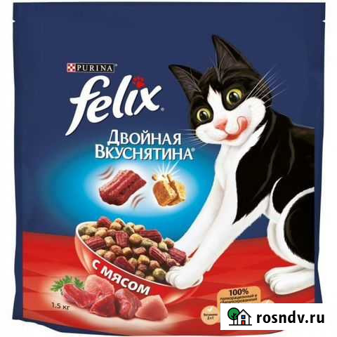 Felix «Двойная вкуснятина» 1,5 кг Ростов-на-Дону - изображение 1