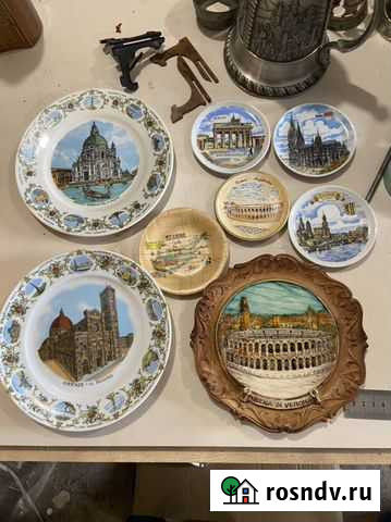 Коллекционные тарелки из разных стран Красноярск - изображение 1