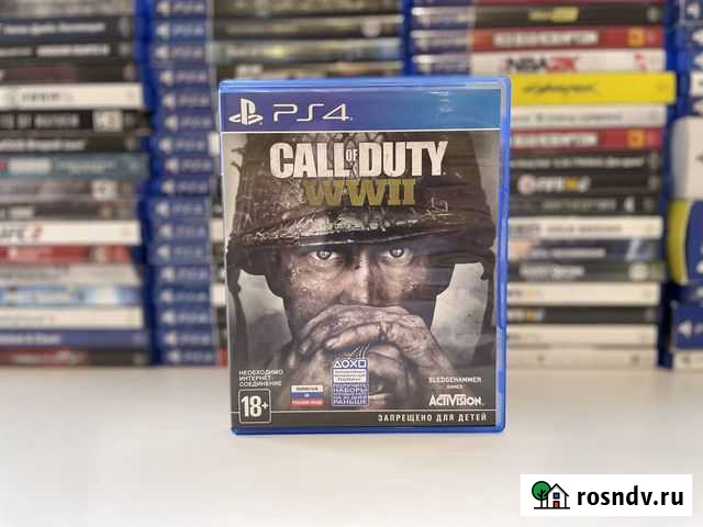 Игры ps4 call of duty ww2 Электросталь - изображение 1