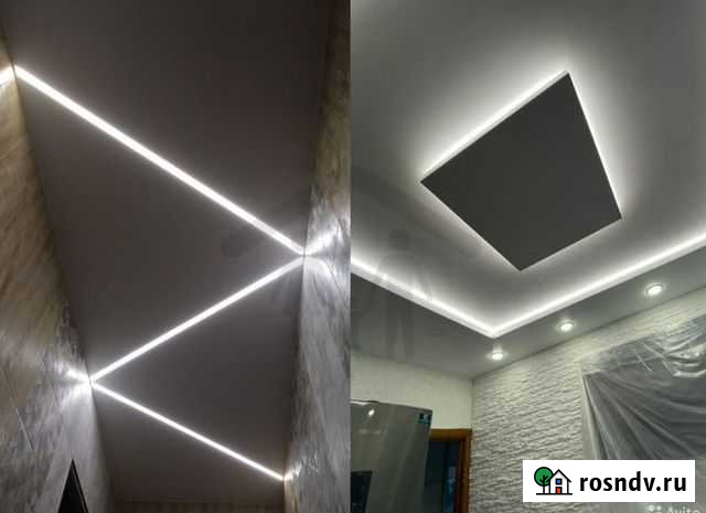 Натяжные потолки, слив воды, ремонт Пенза - изображение 1