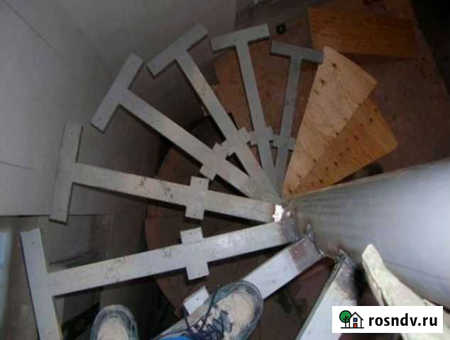 Лестница на металлическом каркасе Ростов-на-Дону - изображение 1