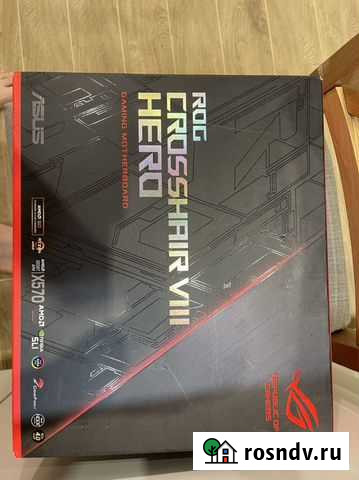 Материнская плата asus ROG crosshair viii hero Верхняя Пышма - изображение 1