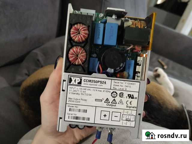 Импульсный источник питания XP power CCM250PS24 Мурино - изображение 1