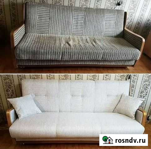 Перетяжка-ремонт мягкой мебели Барнаул - изображение 1