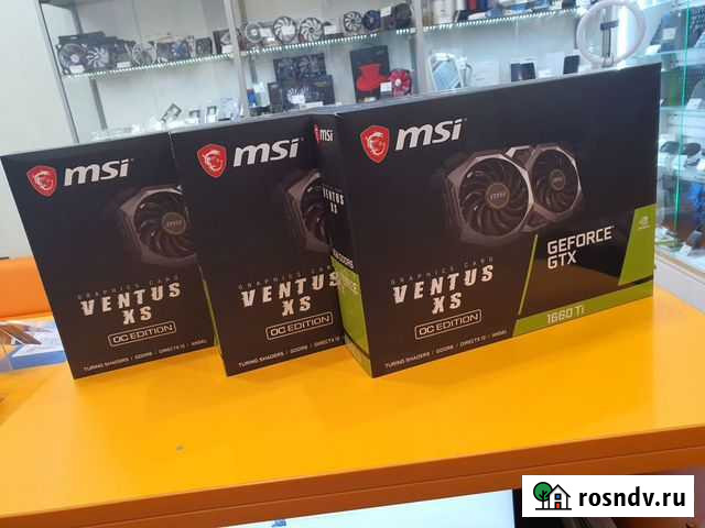 GTX 1660Ti msi ventus Новокузнецк - изображение 1