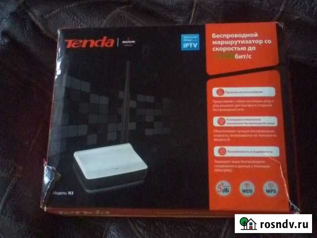 Роутер Tenda N3 Чебоксары - изображение 1