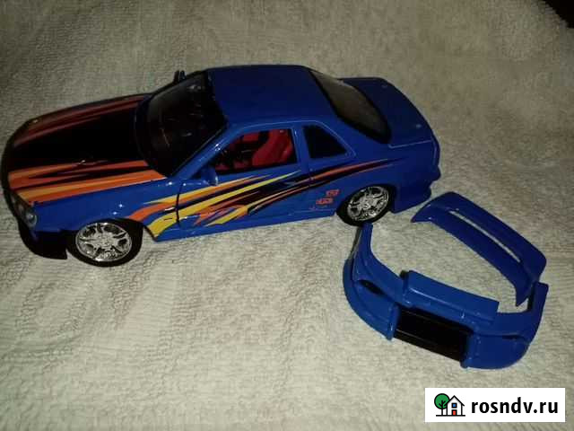 На запчасти игрушечный nissan skyline R34 GT-R Солнечногорск - изображение 1