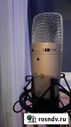 Микрофон студийный Behringer C-3 Санкт-Петербург - изображение 1