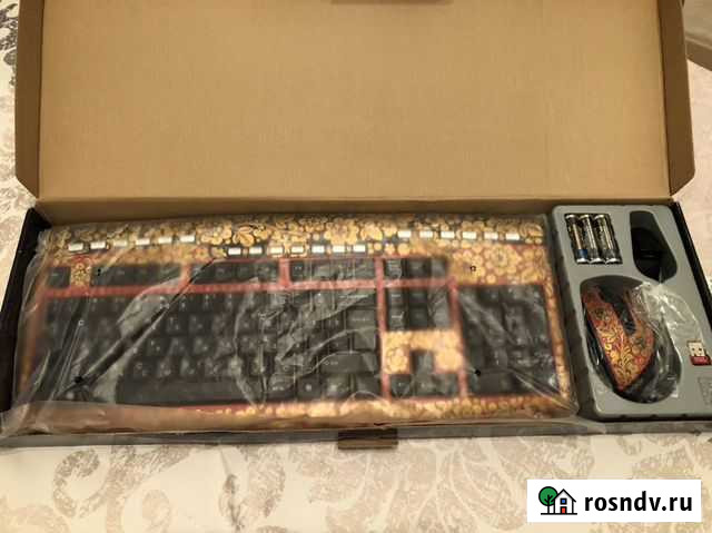 Беспроводная клавиатура и мышь с уникальной красив Москва - изображение 1