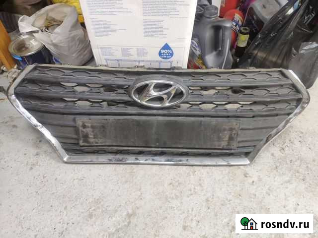 Решётка радиатора Хендай Солярис 2 Абакан - изображение 1
