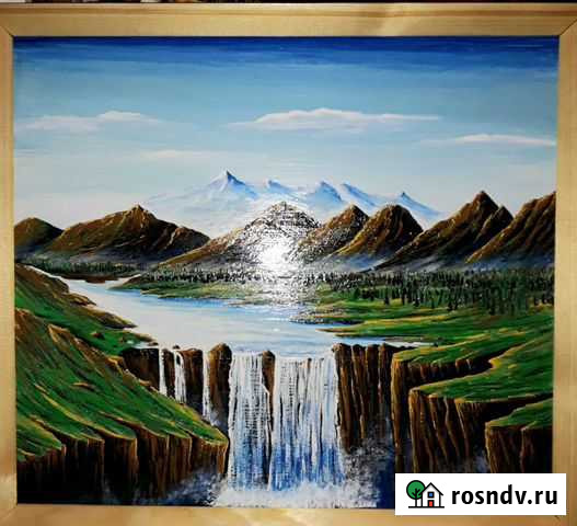 Картина маслом Мурманск - изображение 1