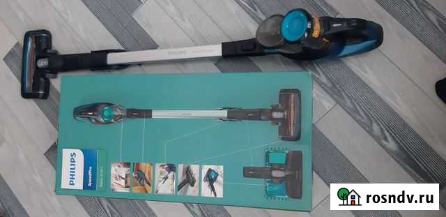 Вертикальный моющий пылесос Philips speedPro Aqua Казань - изображение 1
