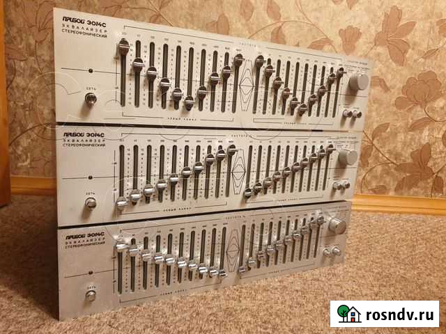 Эквалайзеры Прибой Э-014С (пломбы) Санкт-Петербург - изображение 1