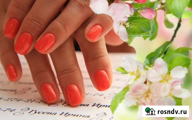 Маникюр, шеллак, укрепление гелем, педикюр Красноярск - изображение 1