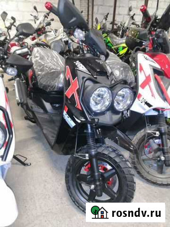 Скутер Yamaha BWS-2 150сс (49сс) Replica, чёрный Челябинск - изображение 1