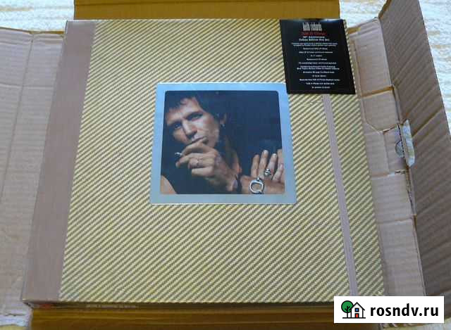 Keith Richards Talk Is Cheap Box Set Запечатан Мурманск - изображение 1