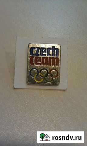 Значок олимпийской сборной Чехии Сочи - изображение 1