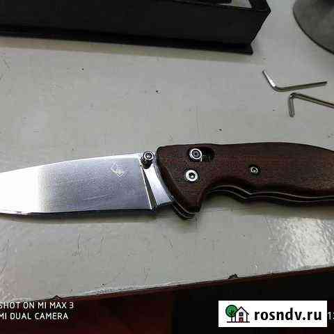 Коллекционный складной нож мбш Табарган 90 2004г Новороссийск