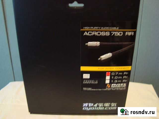Новый межблочный кабель Оyaide Across 750RR (Япони Москва - изображение 1