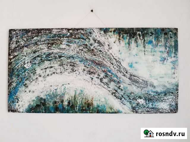 Картина предчувствие весны масло воск Хабаровск - изображение 1