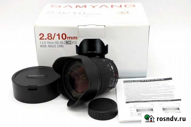 Samyang 10mm F2.8 ED AS NCS CS.Micro 4/3+Коробка+ Санкт-Петербург - изображение 1