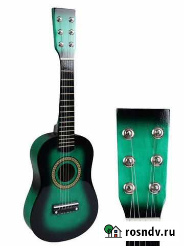 Гитара детская деревянная новая Москва - изображение 1
