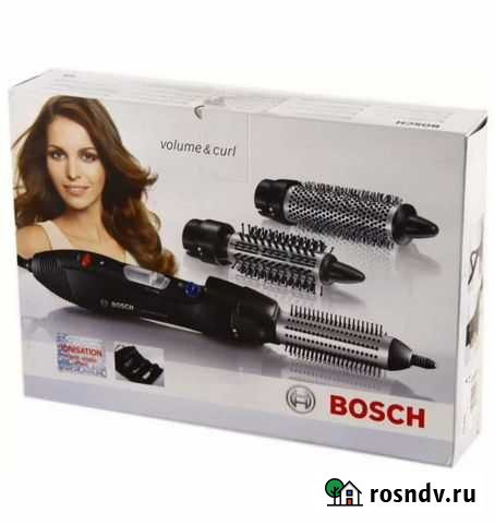 Новое. Фен щетка Bosch volume&curl PHA2662 Тюмень - изображение 1