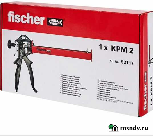 Пистолет для герметика. Пистолет для химии. Fische Екатеринбург - изображение 1