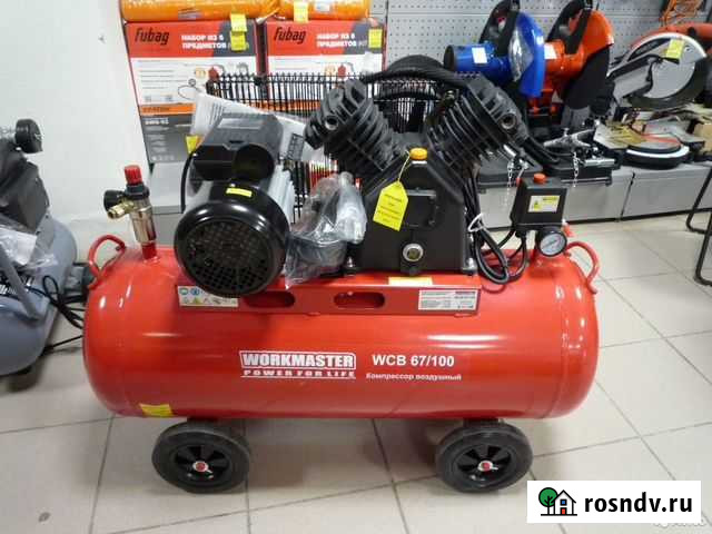 Workmaster WCB 67/100 Компрессор Воронеж - изображение 1