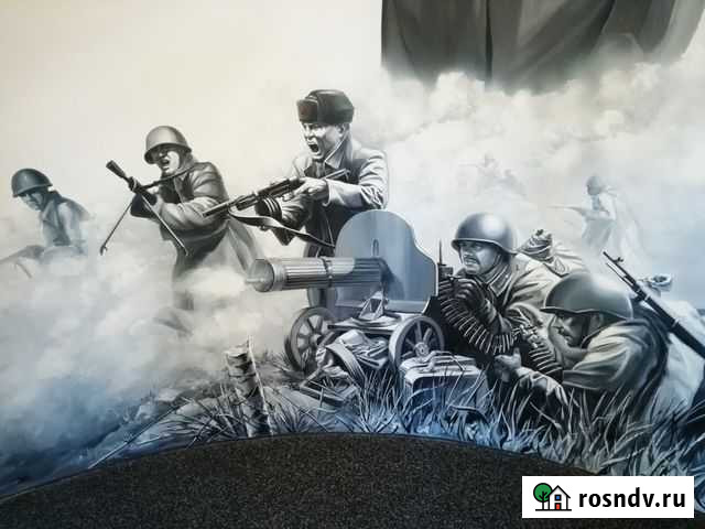 Роспись стен.Художник Граффити. Рисунок на стене Москва - изображение 1