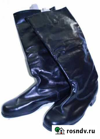 Сапоги офицерские хромовые 43 размер(ош) Усть-Джегута - изображение 1