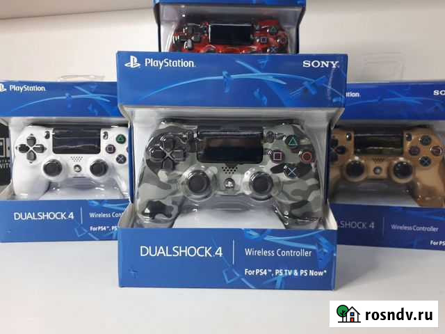 Геймпад dualshock 4 Playstation 4 Камуфляж Серый Калининград - изображение 1