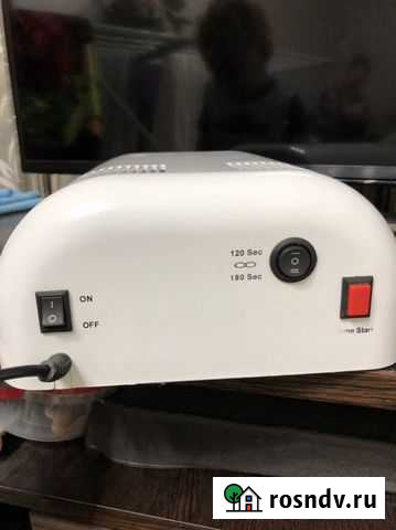 Уф Лампа 36 в для ногтей маникюра + запасные лампы Москва - изображение 1