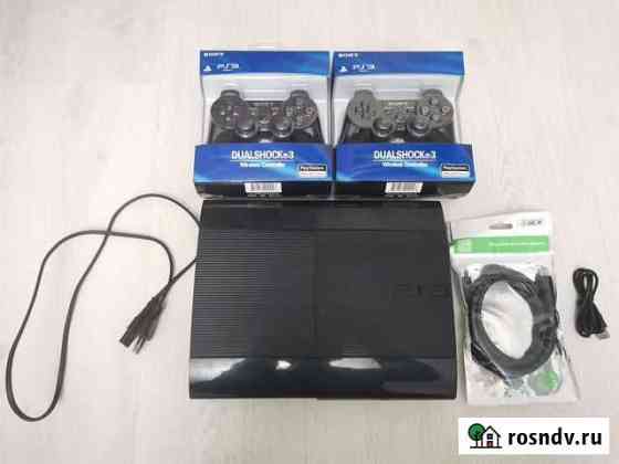 Sony PS3 super slim 50 игр Грозный