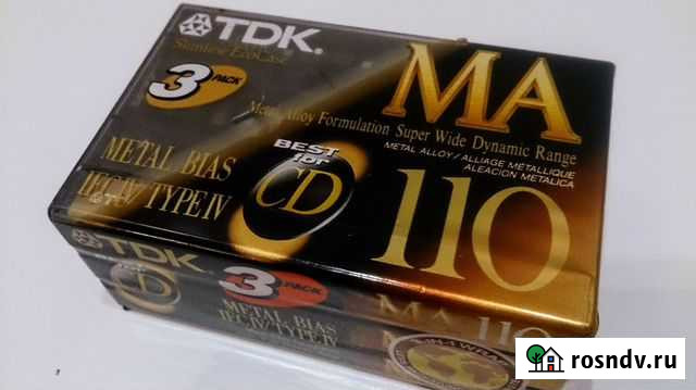 Аудиокассеты metal, TDK, sony Екатеринбург - изображение 1